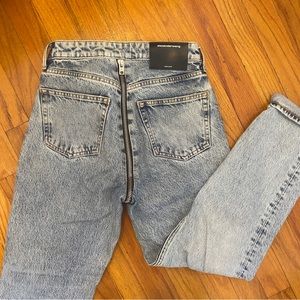 Alexander Wang Back zip jeans